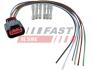 Штекер FIAT DUCATO 06> ДАТЧИК ОБ ЄМУ ПОВІТРЯ 2.2 JTD 6-PIN FAST FT76110 (фото 3)