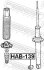 САЙЛЕНТБЛОК ЗАДНЬОГО АМОРТИЗАТОРА FEBEST HAB139 (фото 2)