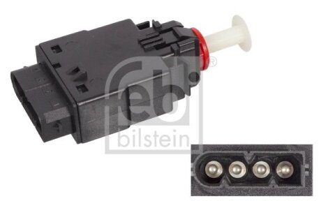 FEBI OPEL вимикач сигн. стоп /пласт./ BMW FEBI BILSTEIN 06035