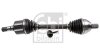 FEBI FORD Напіввісь лів. MONDEO IV 2.0 TDCi 07-15, GALAXY II (WA6) 2.0 TDCi 06-15 FEBI BILSTEIN 183356 (фото 1)