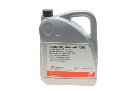 Рідина для гідравлічних передач ATF 5L FEBI BILSTEIN 36449