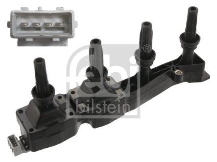 FEBI CITROEN котушка запалювання PEUGEOT 1007/206/207/307 1,6 16V 00-,C2/C3/C4 Berlingo 1,6 16V 00-. FEBI BILSTEIN 36600