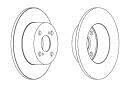 Диск гальмівний FERODO DDF1487
