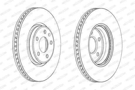 Гальмівний диск FERODO DDF1996C-1