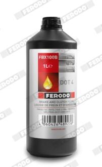 Гальмівна рідина (DOT 4) 1л FERODO FBX100B