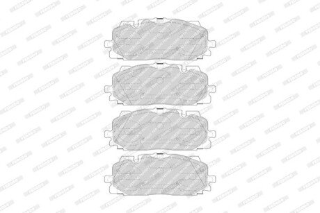 Комплект гальмівних колодок з 4 шт. дисків FERODO FDB4967