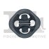 FISCHER VW кріплення глушника AUDI SKODA Favorit -95, Felicia -01 (мат. EPDM) Fischer Automotive One (FA1) 113-714 (фото 1)