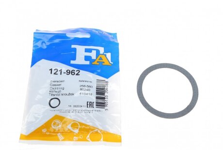 FISCHER OPEL кільце глушника 62,5x75,7 mm Astra G 98-,Omega B 97-,Vectra B 96- Fischer Automotive One (FA1) 121-962