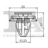 Кліпса кріплення (затискач) Fischer Automotive One (FA1) 21-40012.5 (фото 2)