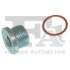 FISCHER К-т пробка піддону з шайбою FIAT,VW M22X1,5 L=14mm 445.410.011