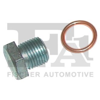 FISCHER К-т пробка з шайбою піддону M16X1,5 L=16mm Fischer Automotive One (FA1) 856.360.011