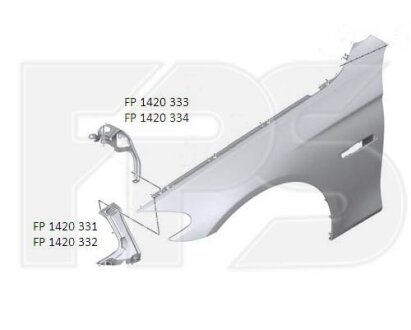 Кріплення металеве FPS FP 1420 333