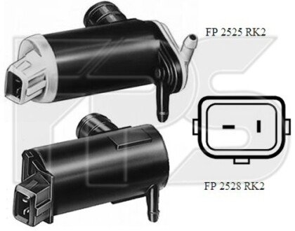 Двигун омивача FPS FP 2525 RK2