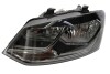 HELLA VW Фара основная галоген с мотором,с лампами H7/H7 W5W WY21W лів.Polo 14- 1EB 012 034-011