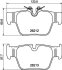 BMW Колодки гальмівні задні F44, F39, MINI HELLA 8DB 355 040-581 (фото 1)