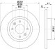 RENAULT Диск тормозной передний Logan,Sandero 04-,Smart HELLA 8DD 355 115-271 (фото 4)