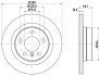 Диск гальмівний з покриттям PRO; задн. HELLA 8DD355120971 (фото 1)