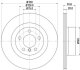 PRO HIGH CARBON BMW Диск гальмівний задн. X3 F25,X4 F26 11- HELLA 8DD 355 129-811 (фото 4)