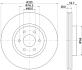 PRO HIGH CARBON DB гальмівний диск X-CLASS 470, NISSAN HELLA 8DD 355 131-401 (фото 4)