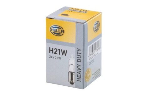 H21W 24V 21W автолампа HELLA 8GH 008 417-012