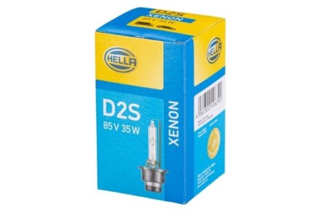 Лампа ксенонова D2S 85V 35W HELLA 8GS007949261