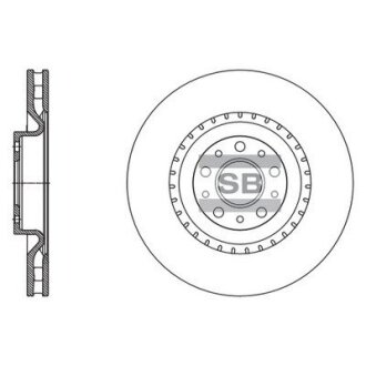 Гальмівний диск Hi-Q (SANGSIN) SD5503