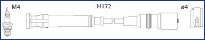 HUCO BMW Комплект высоковольтных проводов E36 1.6 93- HITACHI 134763