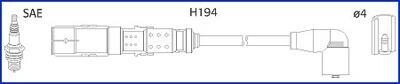 HUCO VW К-кт високовольтних проводІв Golf IV,Bora,Skoda Octavia 2.0 98- HITACHI 134792 (фото 1)