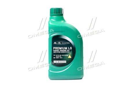 Олива моторна Hyundai/Kia Premium LS Diesel 5W-30, 1л Hyundai/Kia/Mobis 0520000111