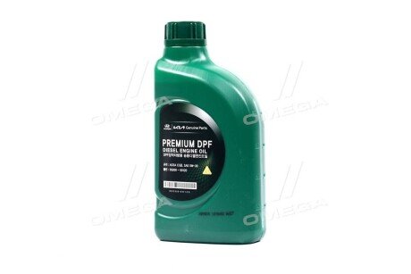 Олива моторна Hyundai/Kia Premium DPF Diesel 5W-30, 1л. Hyundai/Kia/Mobis 0520000120