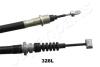 MAZDA трос ручн.гальма лів. 5 05- JAPANPARTS BC-328L (фото 3)