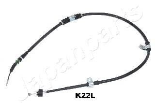 KIA трос ручн.гальма лів.Cerato 11/04 - JAPANPARTS BC-K22L