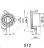 MITSUBISHI натяжний ролик CARISMA /Galant E5: JAPANPARTS BE-512 (фото 2)