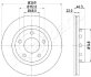 Диск гальмівний задн.(вентил.) AUDI A8 96-01 (269*22) JAPANPARTS DP-0913 (фото 1)