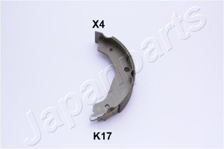 Гальмівні колодки барабан. KIA Sorento 02- JAPANPARTS GF-K17AF