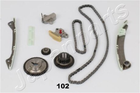 NISSAN К-т ланцюга (повний) приводу ГРМ X-Trail 2,0 -13, Qashqai JAPANPARTS KDK-102