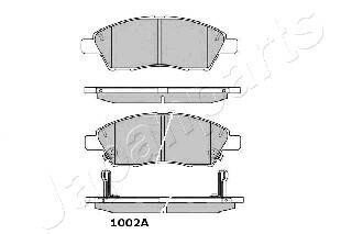 NISSAN гальмівні колодки TIIDA 07- JAPANPARTS PA-1002AF