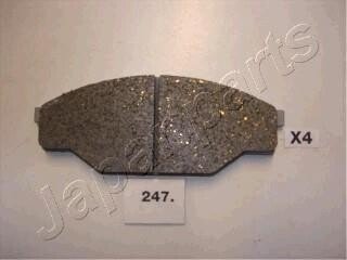 TOYOTA колодки гальмівні передні Hiace II,Hilux II,VW Taro 89- JAPANPARTS PA-247AF