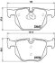 BMW Гальмівні колодки задні X5 E70/F15 JAPANPARTS PP-0116AF (фото 2)