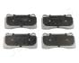 Колодки гальмівні дискові Jaguar XJ 12- JAPANPARTS PP-103AF (фото 1)