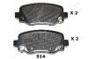 Гальмівні колодки задн. JEEP CHEROKEE 14- JAPANPARTS PP-914AF (фото 1)