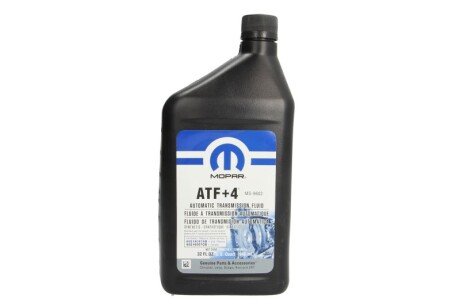 Олива трансмісійна ATF Chrysler Mopar ATF+4 MS-9602-F, 0,946л. JEEP/CHRYSLER/DODGE 68218057AA