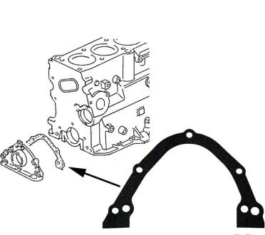 VW прокладка кришки двигуна Audi 80,100,A4/6,Golf,Passat,T3 JP GROUP 1119100300 (фото 1)