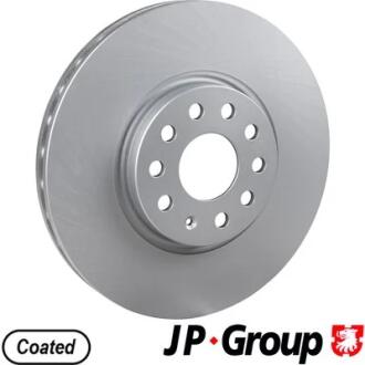 Диск гальм. передн. VW SHARAN 10- JP GROUP 1163114300