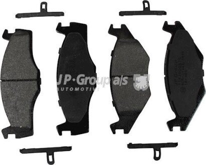 VW колодки гальмівні передн. Golf/Jetta 83-,Passat,Seat (15.3mm) JP GROUP 1163600510