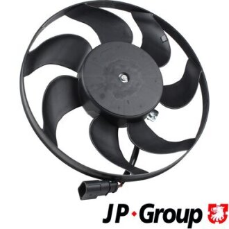 VW вентилятор радіатора 200W 295mm Golf 03-,Audi,Passat,Touran JP GROUP 1199101980