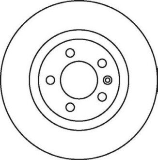 VW диск гальмівний задній T4 1/96- Jurid 562081JC