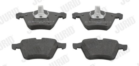 FORD гальмівні колодки передн.Galaxy,S-Max 08-,Volvo S60/80,V,XC 70 II 07- Jurid 573179J