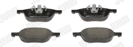 FORD гальмівні колодки передн.C-Max,Focus II,III,Kuga I,II Mazda 3,5,Volvo 03- Jurid 573209D