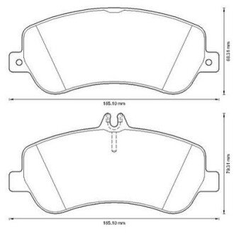 DB гальмівні колодки передн. GLK-Class 08- Jurid 573321J